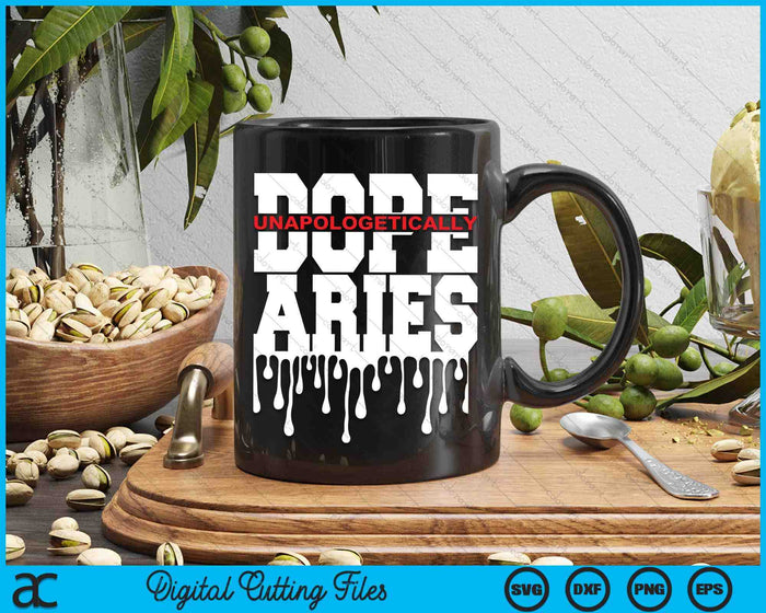 Dope koningin koning grafisch decor Aries astrologie Zodiac SVG PNG digitale snijbestanden