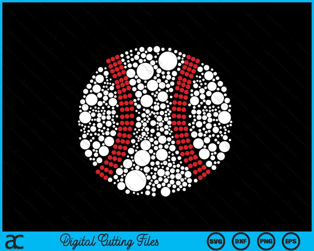 Dot Day Baseball Lover Dot Day Make Your Mark Dot Day SVG PNG Files ...