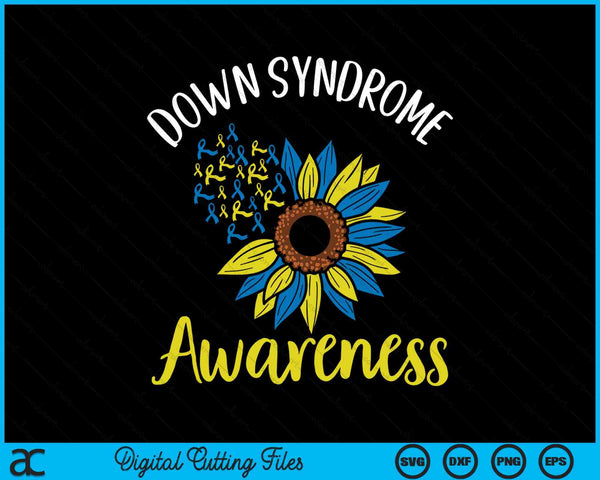 Down Syndrom Awareness SVG PNG Digital Cutting Files