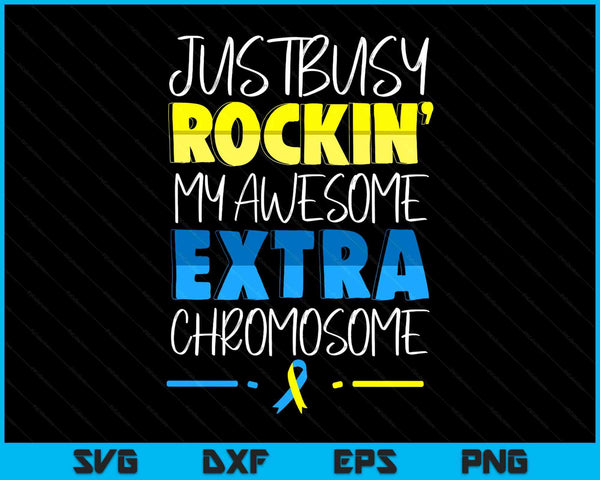 Down syndrome awareness day for Kids SVG cut file