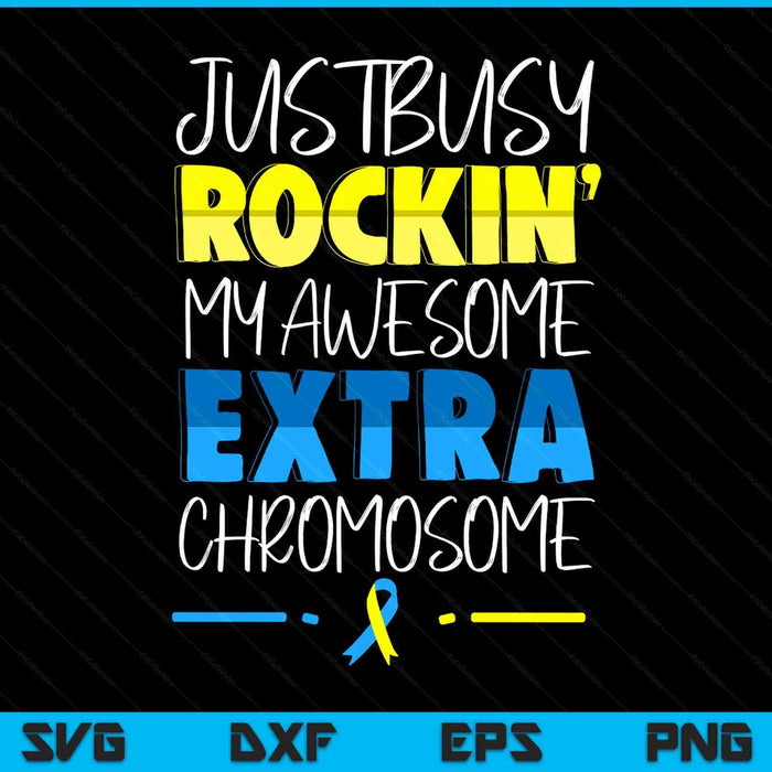 Down syndrome awareness day for Kids SVG cut file