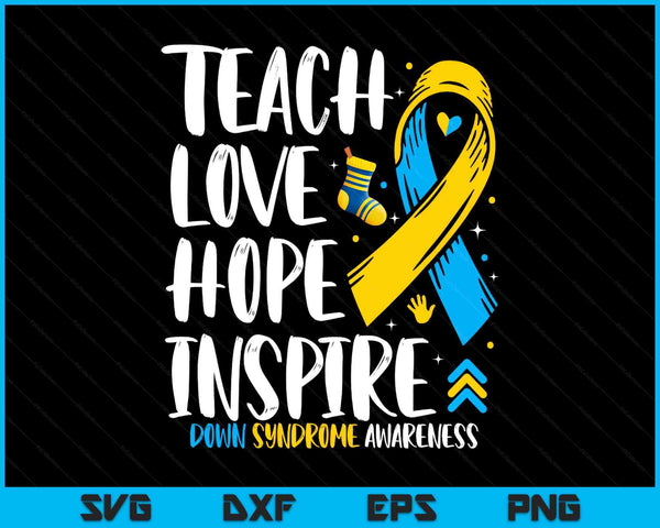 Down syndrome awareness day socks 3-21 trisomy SVG cut file