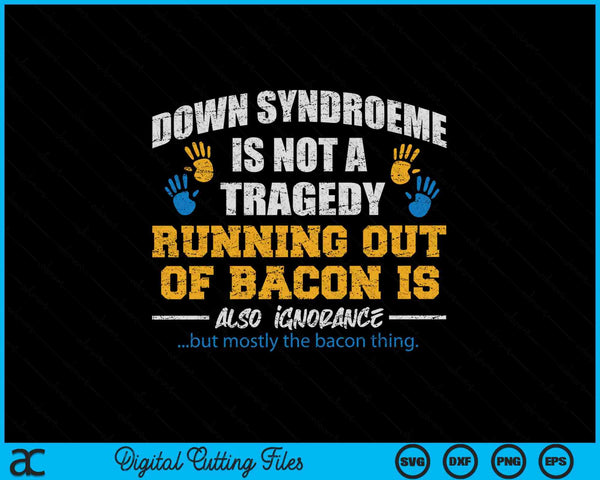 Down syndrome awareness SVG cut file