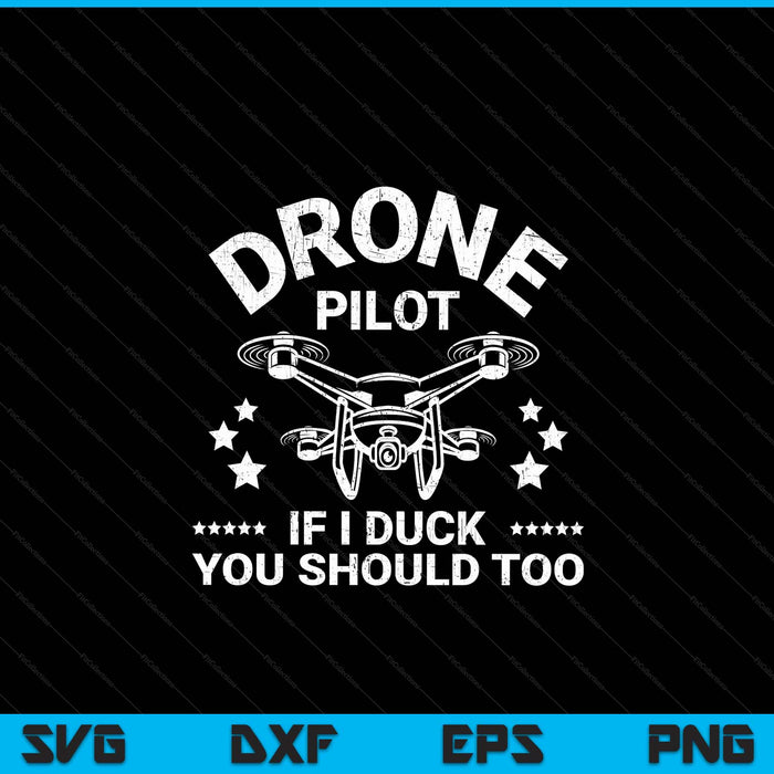 Drone pilot flight lover aviator quadcopter flying expert SVG cut file