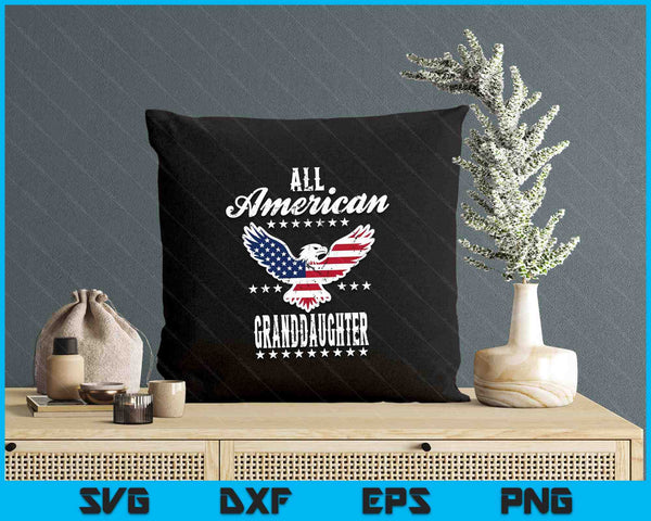 Eagle 4th Of July Mothers Day USA Granddaughter SVG PNG Digital Printable Files
