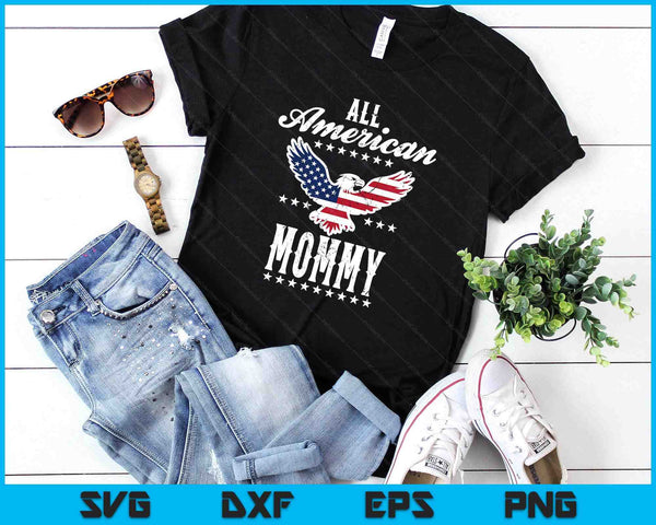 Eagle 4th Of July Mothers Day USA Mommy SVG PNG Digital Printable Files