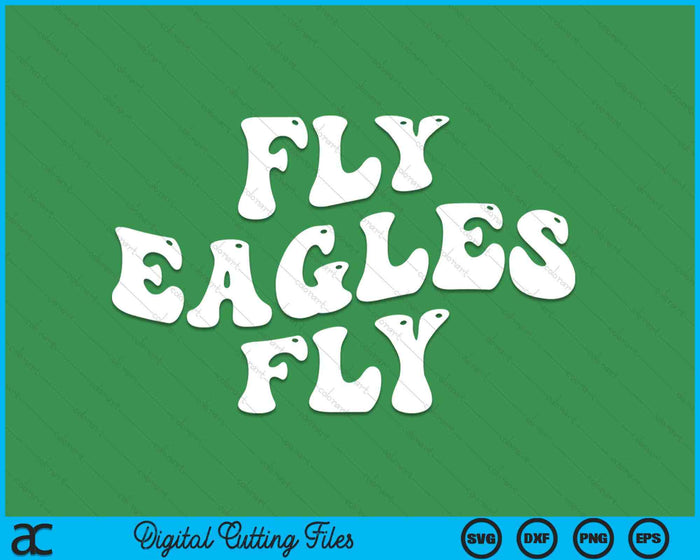 Eagles Fly Vintage Eagles Flying Bird Inspirational SVG PNG Digital Printable Files