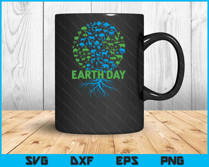 Earth Day Kids, Women & Men Cute 55th Earth Day SVG PNG Digital Printable Files