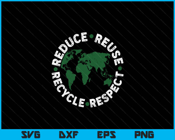 Dag van de aarde Leraar Milieudag Recycle de dag van de aarde SVG PNG digitale snijbestanden