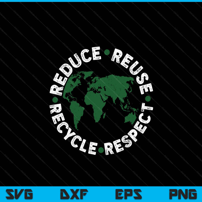 Earth Day teacher environment day recycle SVG cut file
