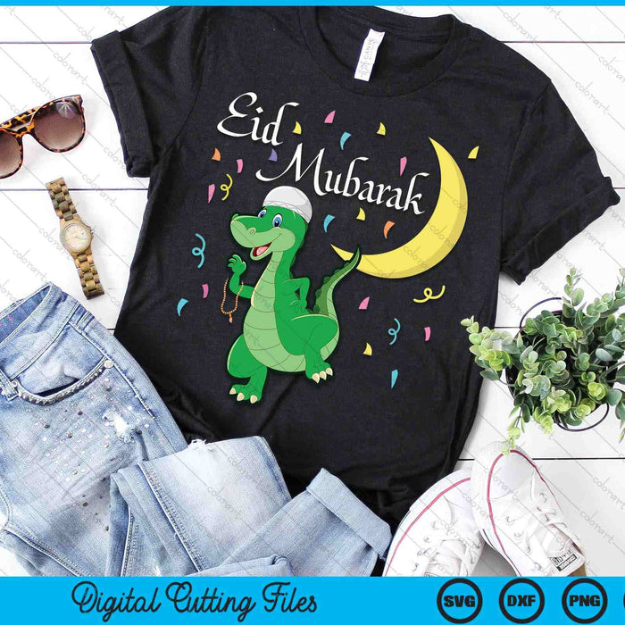 Eid Mubarak Muslim Clothing Kids Eid Al Fitr Boys SVG PNG Digital Cutting Files
