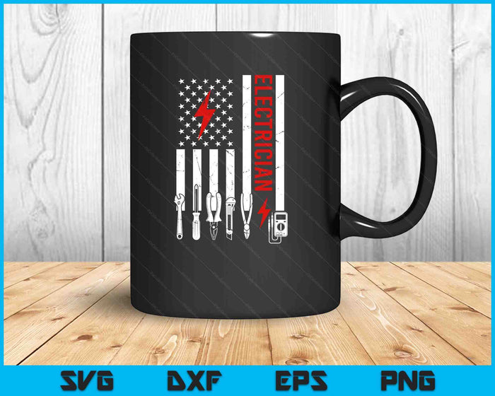 Electrician Design For Men & Funny Electrical Design SVG PNG Digital Printable Files