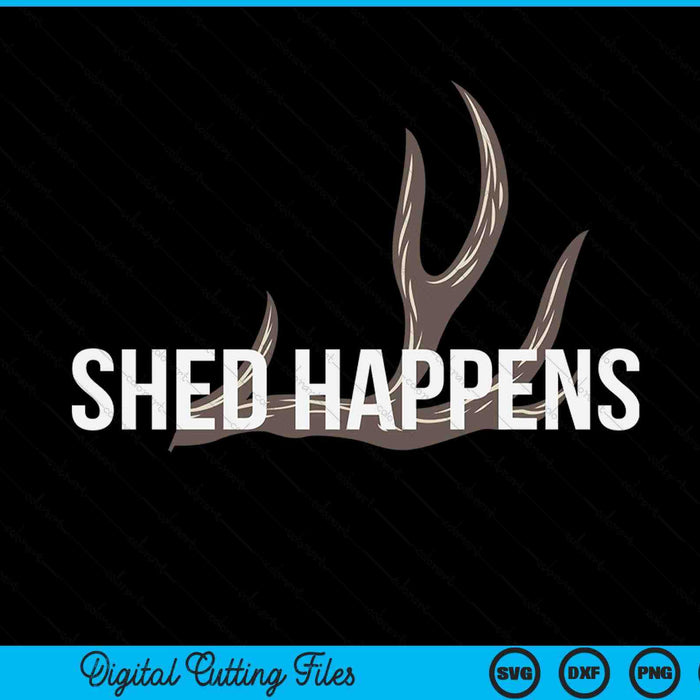 Elk Hunter schuur gebeurt herten jacht SVG PNG digitale snijbestanden 