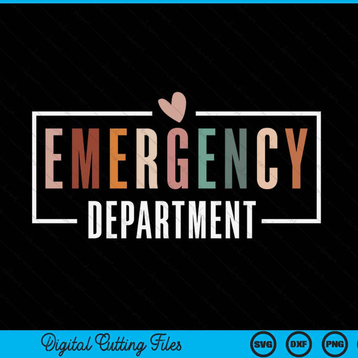 Emergency Department Emergency Room Healthcare SVG PNG Digital Cutting File