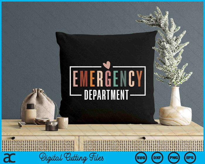 Emergency Department Emergency Room Healthcare SVG PNG Digital Cutting File