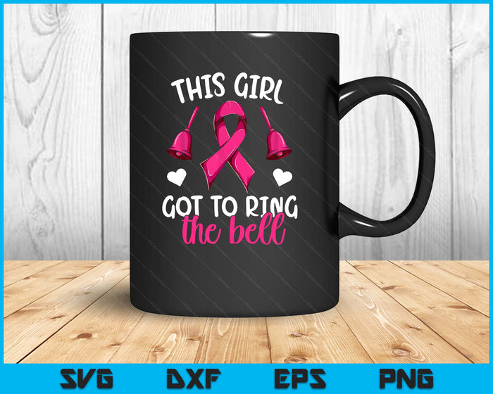 End Of Chemo Bell Shirt Women Girls, Breast Cancer Survivor SVG PNG Digital Printable Files