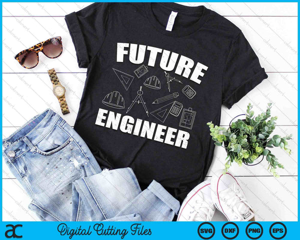 Engineering Student Kids Funny Future Engineer SVG PNG Digital Printable Files