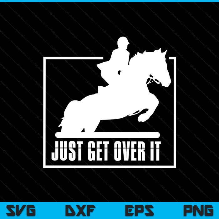 English riding Hunter jumper girl riding horse SVG cut file