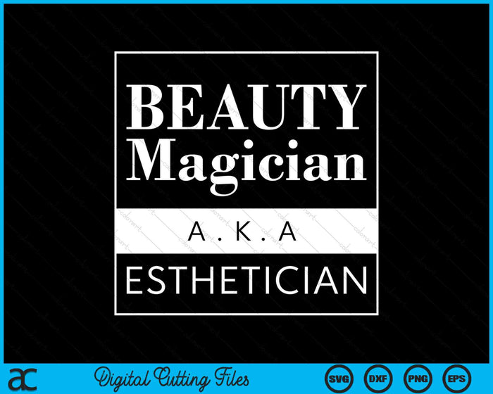 Esthetician Makeup Artist Cosmetics Beautician SVG PNG Digital Cutting File