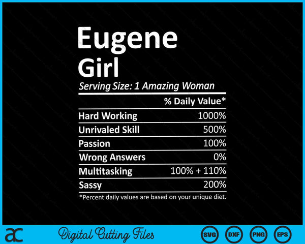 Eugene girl or Oregon city home roots SVG cut file