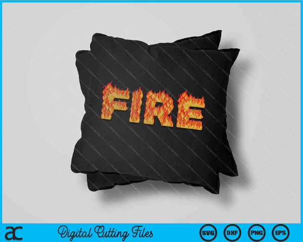 Fuego Halloween Traje Fuego y Hielo Parejas a juego SVG PNG Cortando archivos imprimibles