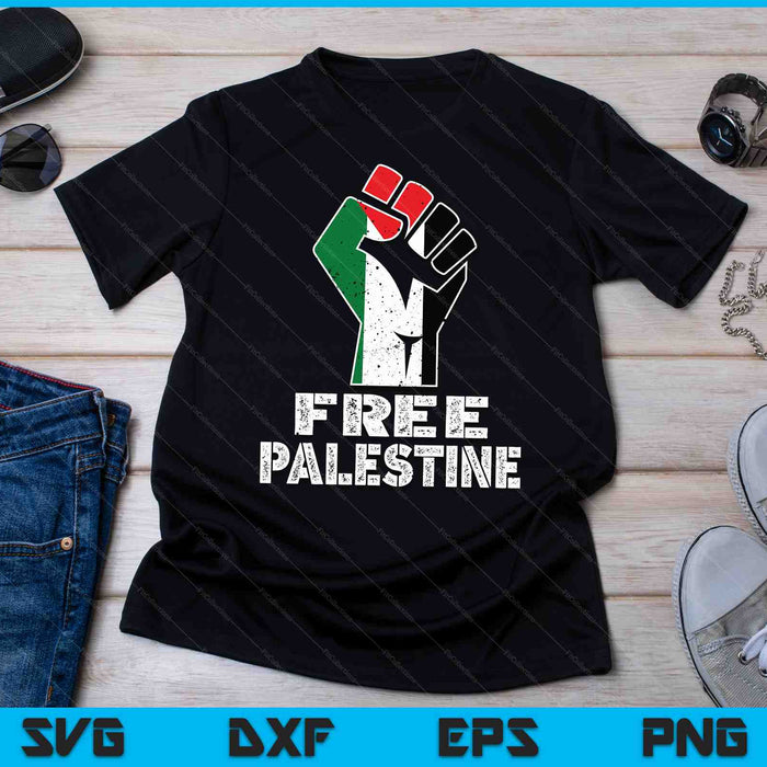 FREE PALESTINE Palestinian Flag SVG PNG Digital Cutting Files