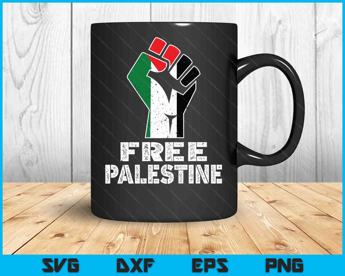 FREE PALESTINE Palestinian Flag SVG PNG Digital Cutting Files