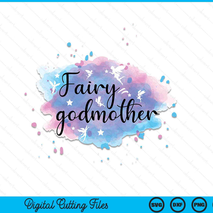 Fairy Godmother SVG PNG Digital Cutting Files