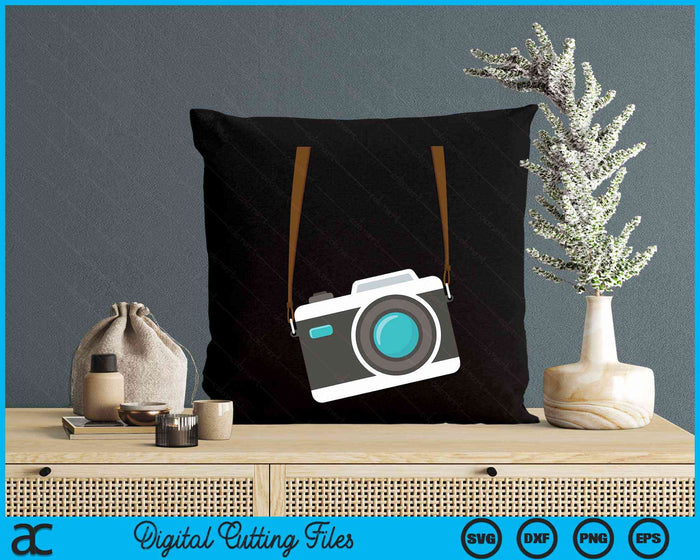 Fake Tourist Camera Graphic Holiday Vacation Photographer SVG PNG Digital Cutting Files