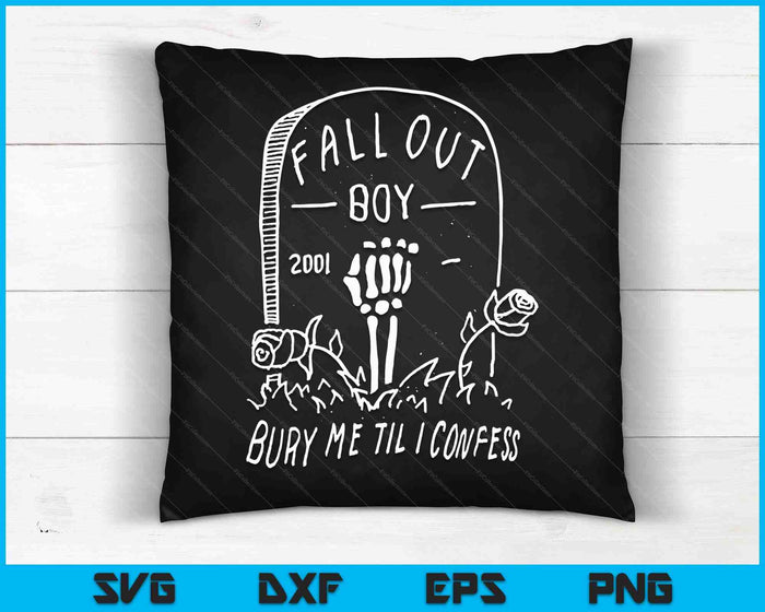 Fall Out Boy - ernstige SVG PNG digitale snijbestanden