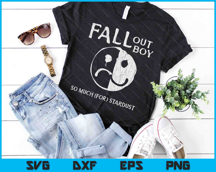 Fall Out Boy - Smiley SVG PNG Archivo de corte digital