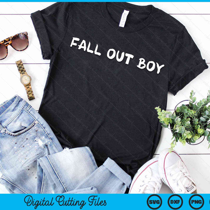Fall Out Boy Neon SVG PNG Digital Cutting Files