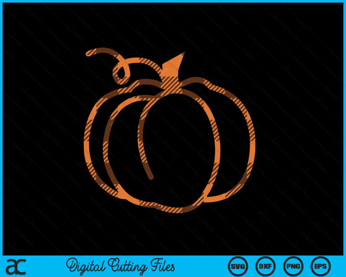 Fall Pumpkin Cute Thanksgiving Pumpkin SVG PNG Digital Cutting Files