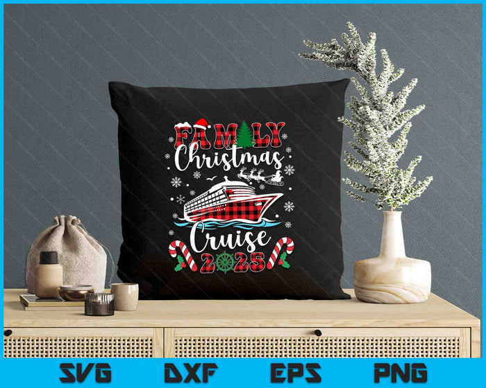 Family Christmas Cruise 2025 Matching Family Cruise Holiday SVG PNG Digital Printable Files