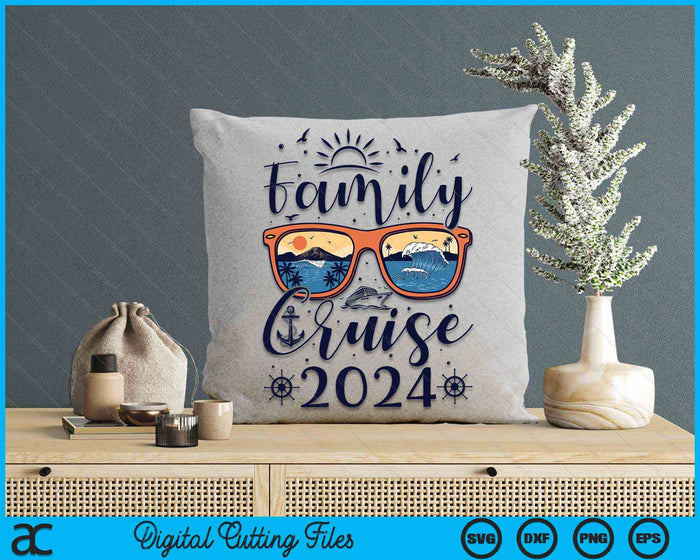 Family Cruise 2024 Summer Vacation Matching Family Cruise SVG PNG Digital Cutting Files