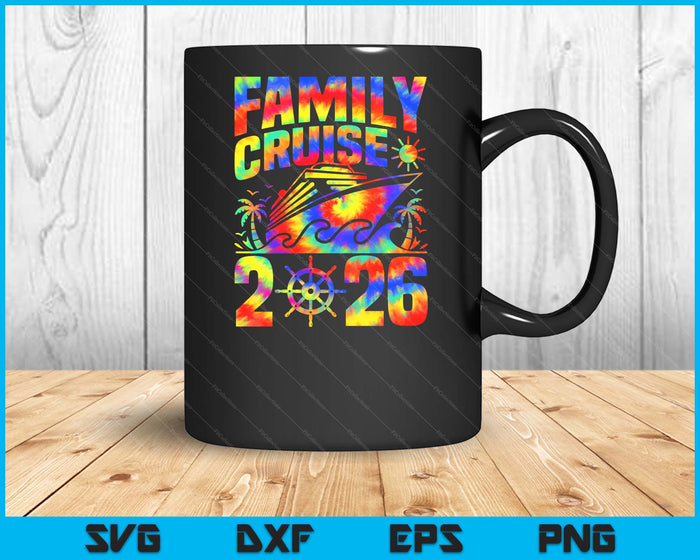 Family Cruise 2026 Matching Vacation 2026 Family Cruise SVG PNG Digital Printable Files