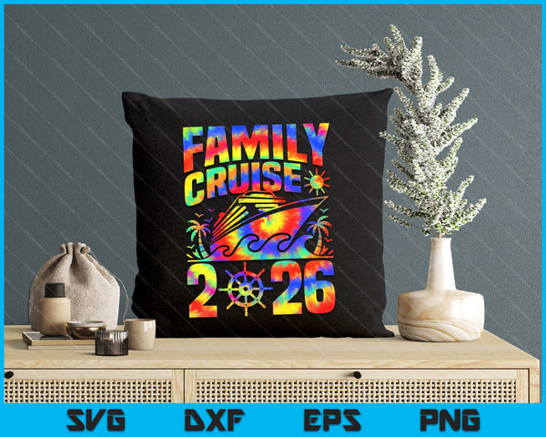 Family Cruise 2026 Matching Vacation 2026 Family Cruise SVG PNG Digital Printable Files