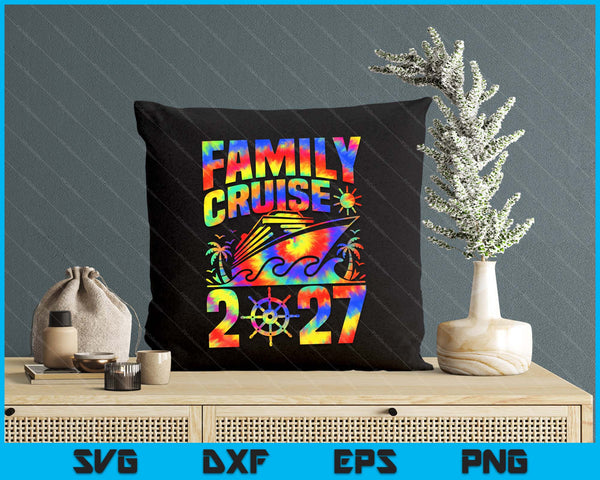 Family Cruise 2027 Matching Vacation 2027 Family Cruise SVG PNG Digital Printable Files