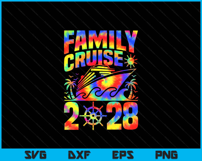 Family Cruise 2028 Matching Vacation 2028 Family Cruise SVG PNG Digital Printable Files