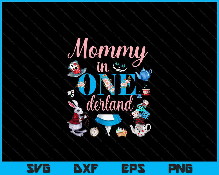 Family Mommy Of The Birthday Girl SVG PNG Digital Printable Files