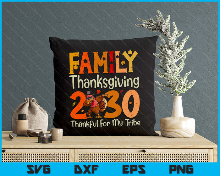 Family Thanksgiving 2030 Thanksgiving Crew Turkey Matching SVG PNG Digital Printable Files