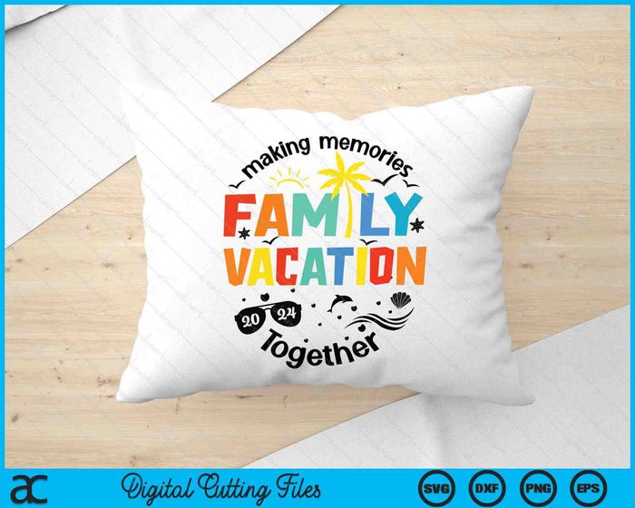 Family Vacation 2024 Family Matching Summer Vacation SVG PNG Digital Cutting File