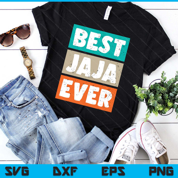Father’s Day Best Jaja Ever Shirts Cool Father’s Day Present SVG PNG Digital Printable Files
