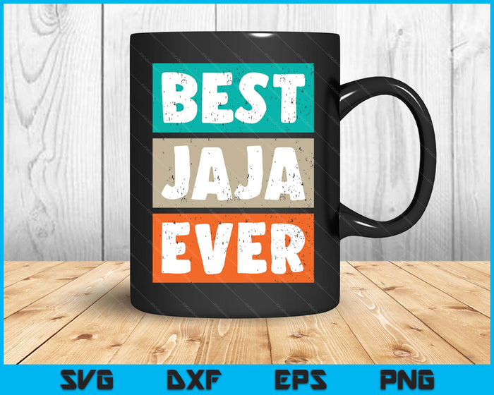 Father’s Day Best Jaja Ever Shirts Cool Father’s Day Present SVG PNG Digital Printable Files