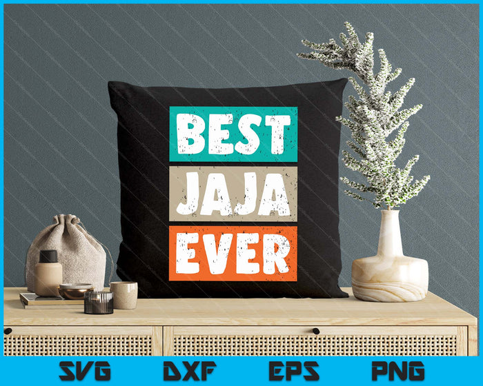 Father’s Day Best Jaja Ever Shirts Cool Father’s Day Present SVG PNG Digital Printable Files