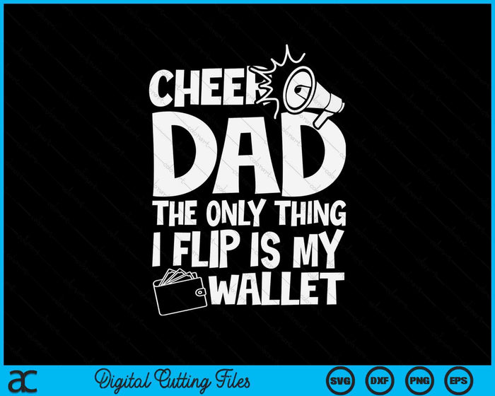 Father's Day Cheer Dad SVG PNG Digital Printable Files