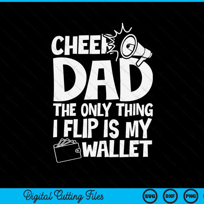Father's Day cheer dad SVG cut file