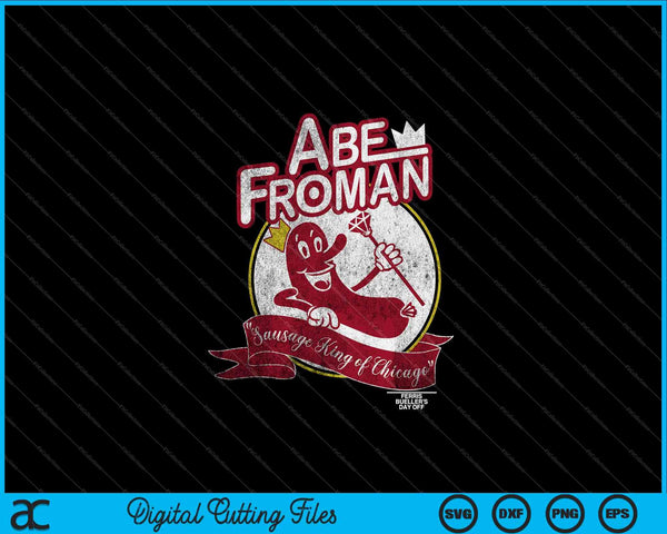 Ferris Bueller's Day Off Abe Froman SVG PNG Digital Cutting Files