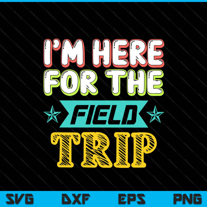 Field trip cute school teacher volunteer parent SVG cut file