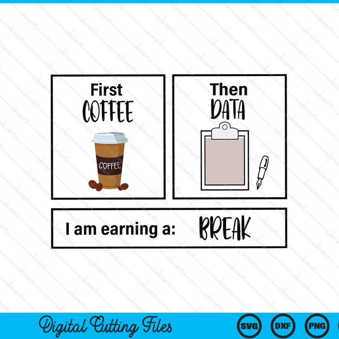 First coffee then iep teacher sped teacher coffee lover SVG cut file